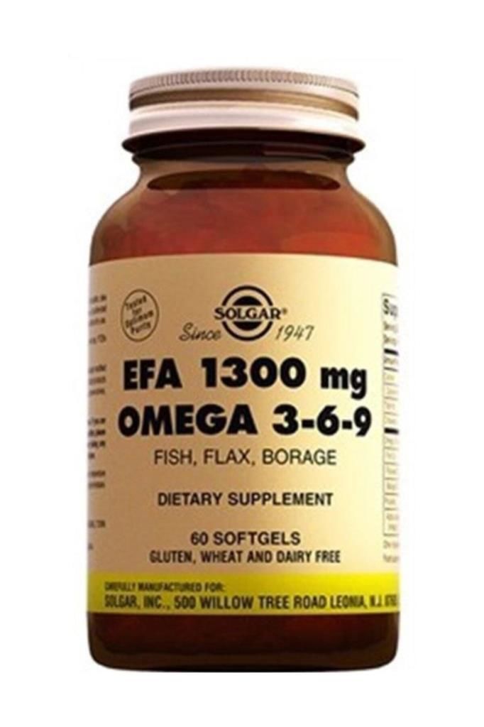 Solgar EFA 1300 mg Omega 3-6-9 60 Yumuşak Jelatinli Kapsül