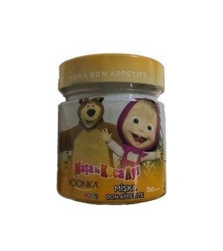 Voonka Kids Maşa Ve Koca Ayı Mişka Bon Appetite Takviye Edici Gıda 60 gr