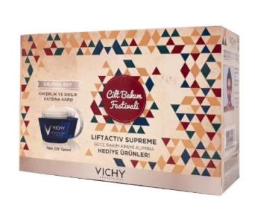 Vichy Liftactiv Gece Kremi Cilt Bakım Festivali Seti