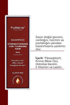 Foltene Pharma Saç Dökülmesine Karşı Erkeklere Özel Aktif Şampuan 200ml