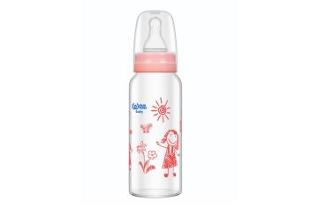 Wee Baby Isıya Dayanıklı Cam Biberon 180ml