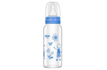 Wee Baby Isıya Dayanıklı Cam Biberon 180ml