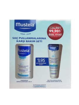 Mustela Köpük Şampuanı 150ml ve Saç Bakım Kremi 40ml Seti