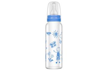 Wee Baby Isıya Dayanıklı Cam Biberon 240 ml
