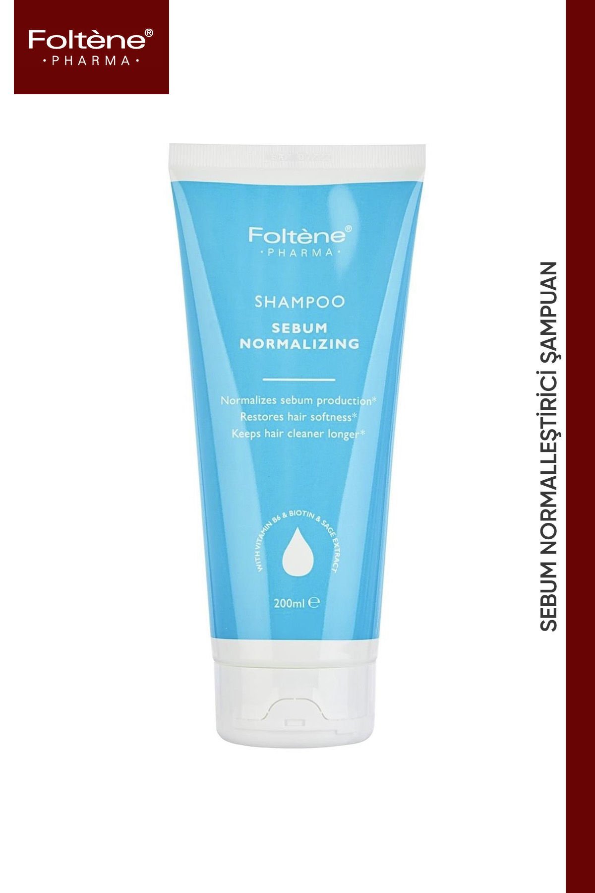 Foltene Pharma Sebum/Yağ Düzenleyici Şampuan 200 ml