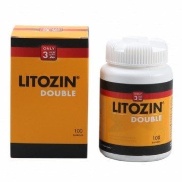Litozin Double Takviye Edici Gıda 100 Kapsül