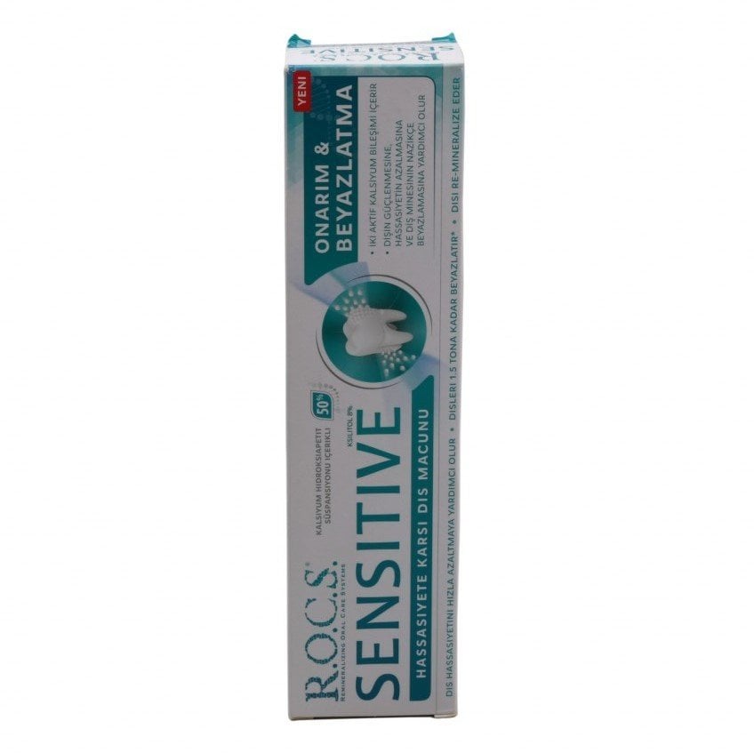 Rocs Sensitive Repair Whitening Diş Macunu 75 ml