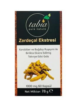 Tabia Zerdeçal Ekstresi 1000 mg 60 Kapsül