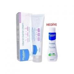 Mustela Vitamin Barrier Cream 50 ml Dermo Cleansing 50 ml Hediyeli