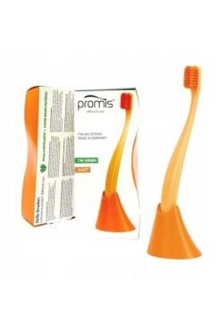 Promis Biplastic Turuncu Single Diş Fırçası 6750 - Soft  - Tutucu Hediyeli