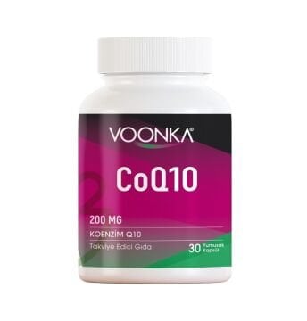Voonka CoQ10 200mg 30 Yumuşak Kapsül