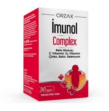 Orzax Ocean İmunol Complex Takviye Edici Gıda 30 Kapsül