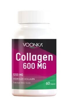 Voonka Collagen 600 Mg Kolajen 60 Kapsül
