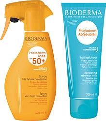 Bioderma Photoderm Max Spf 50+ 400 ml Sprey Hediye After Sun 100 ml Güneş Losyonu