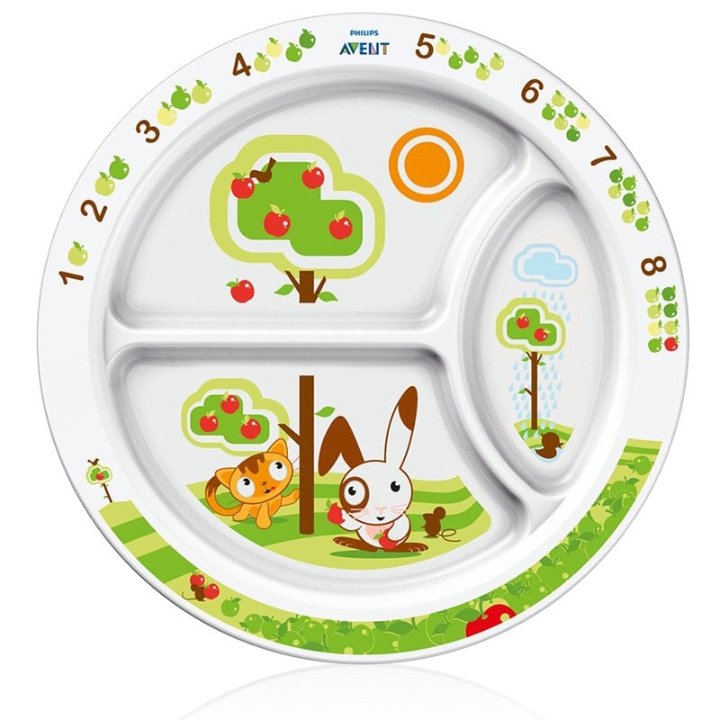 Avent Bölümlü Mama Tabağı 12 Ay