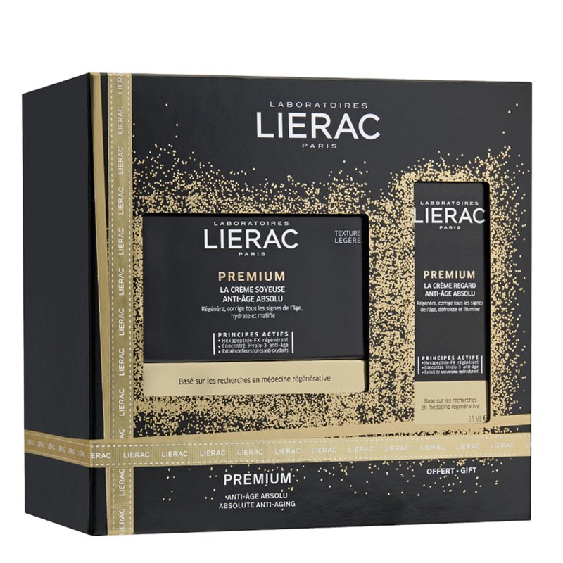 Lierac Premium Silky Krem + Eyes Bakım Seti