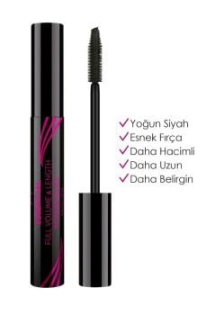 Golden Rose Essential Full Volume & Lenght Mascara - Intense Black - Hacim Veren Maskara