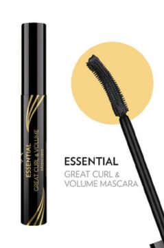 Golden Rose Essential Great Curl and Volume Mascara - Black - Kıvırma Etkili Hacim Veren Maskara
