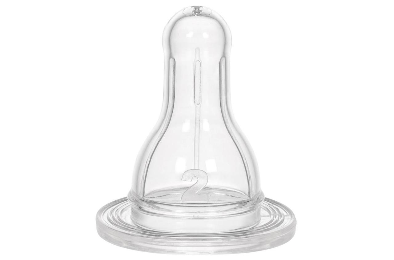 Wee Baby Yuvarlak Uçlu Biberon Emzik No:2 Normal Akış