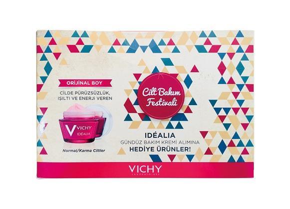 Vichy İdealia Normal Karma Ciltler İçin Krem Cilt Bakım Festivali Seti
