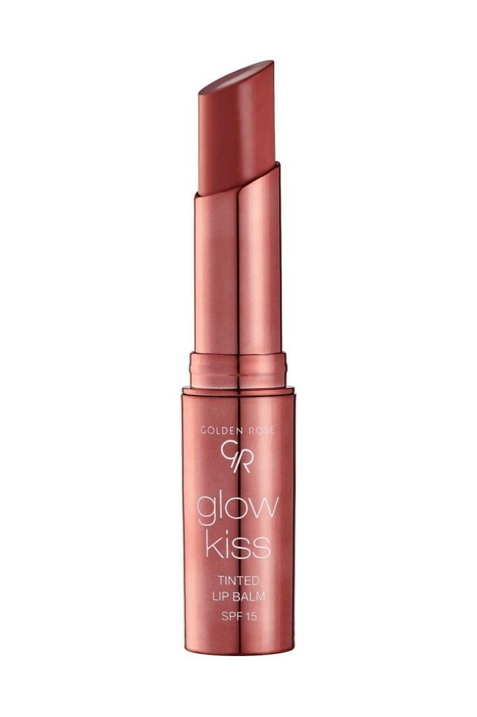 Golden Rose Glow Kiss Tinted Lip Balm SPF 15 - 01 Vanilla Latte - Renkli Dudak Nemlendirici