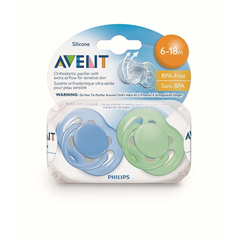 Avent Emzik F. Flow Renkli (6-18 Ay) 2 Lİ