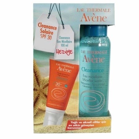 Avene Cleanance Solaire Spf 30 50 ml + Cleanance Micellar 100 ml Güneş