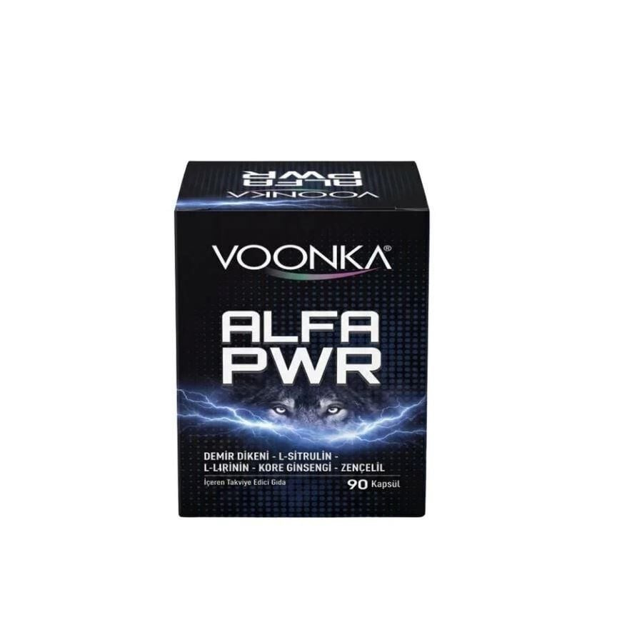 Voonka Alfa PWR Demir Dikeni L-Arjinin Kore Ginsengi 90 Kapsül