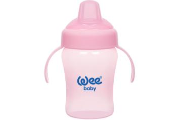 Wee Baby Colorful Akıtmaz Kulplu Bardak 240 ml