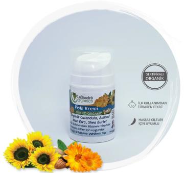 Le Sandre Organics Organik Pişik Kremi 50 ml