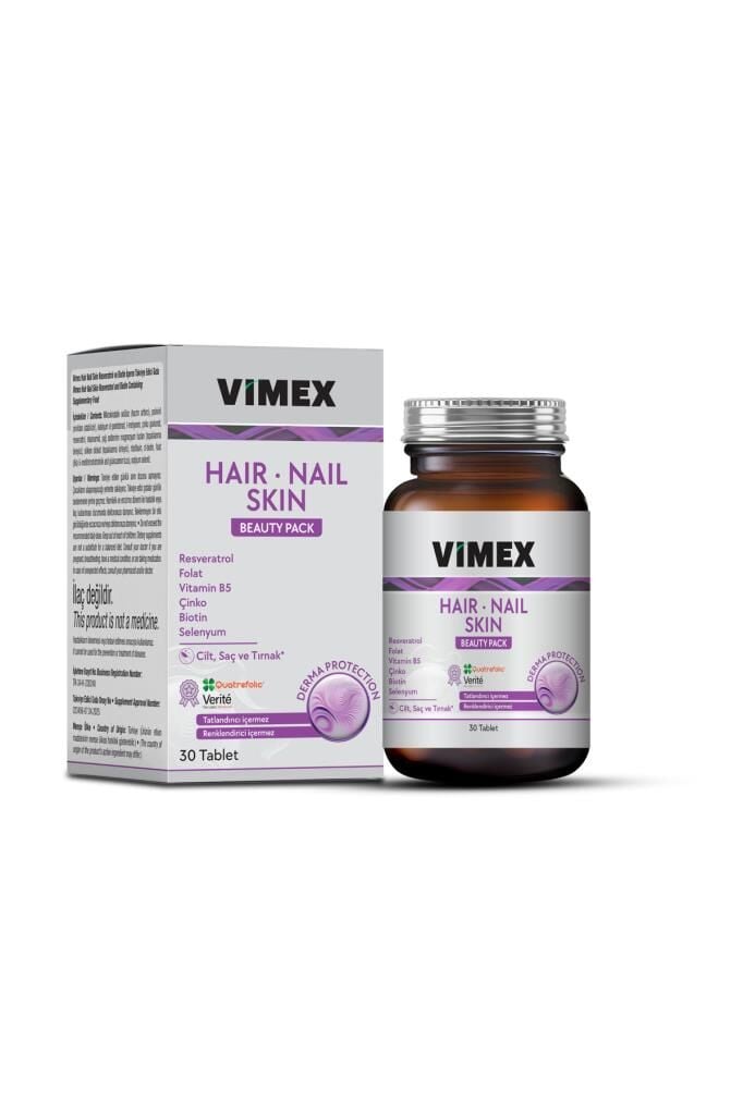 Vimex Hair Nail Skin 30 Tablet