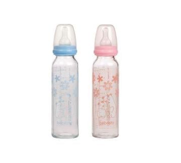Bebedor Isıya Karşı Dirençli Cam Biberon 250ml