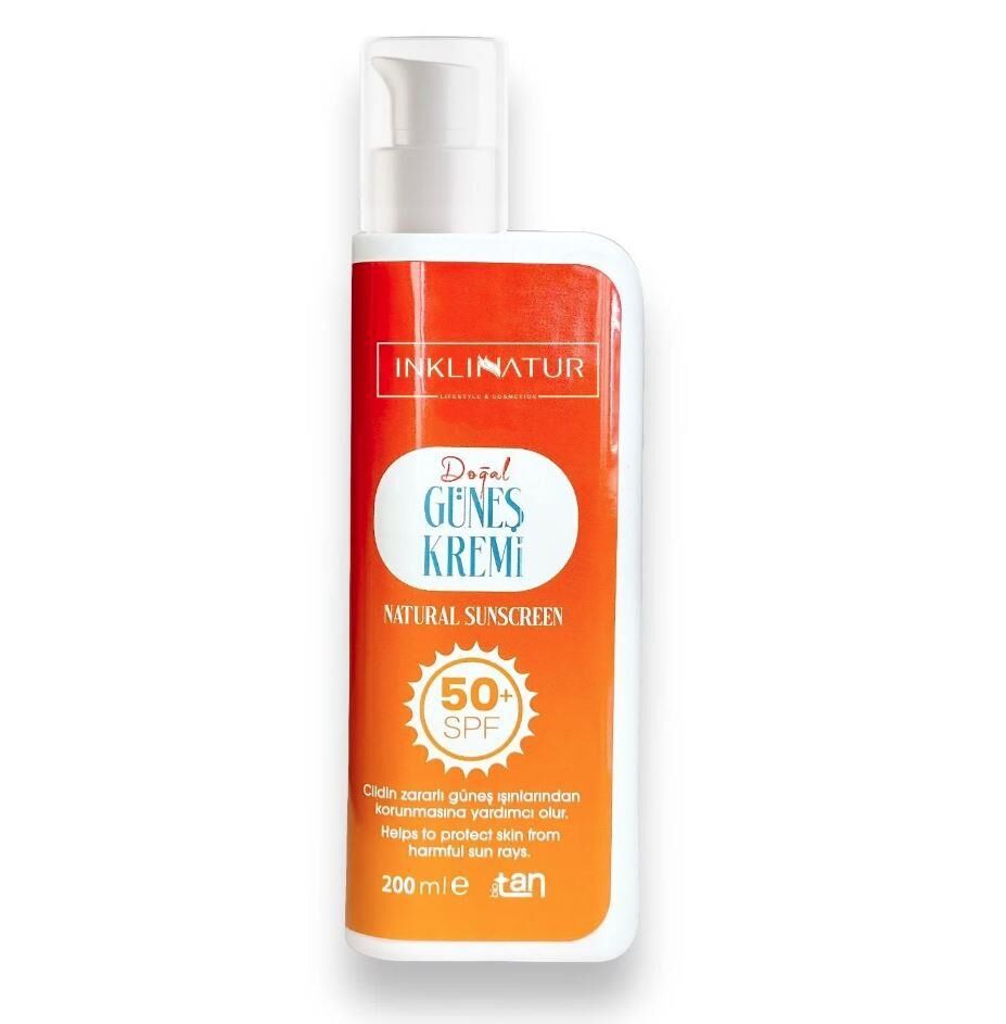 Inklinatur Doğal Güneş Kremi 50 SPF 200ml