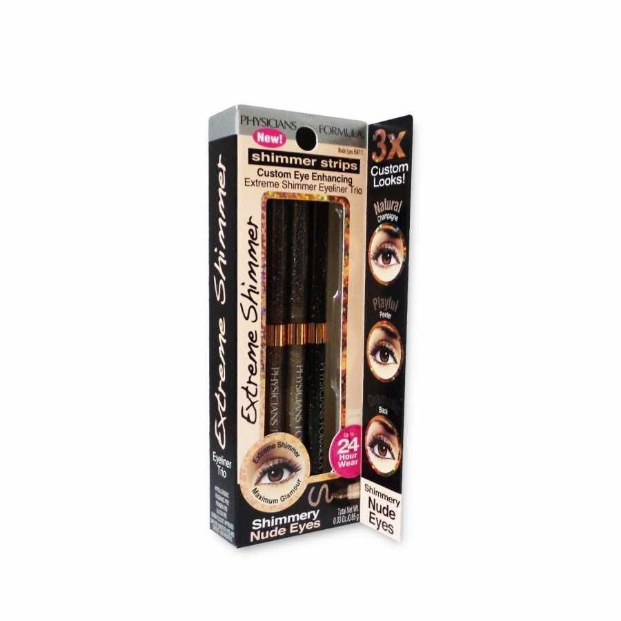 Physicians Formula Shimmer Strips Extreme Işıltılı 3'lü Göz Kalemi (Glam Nude)
