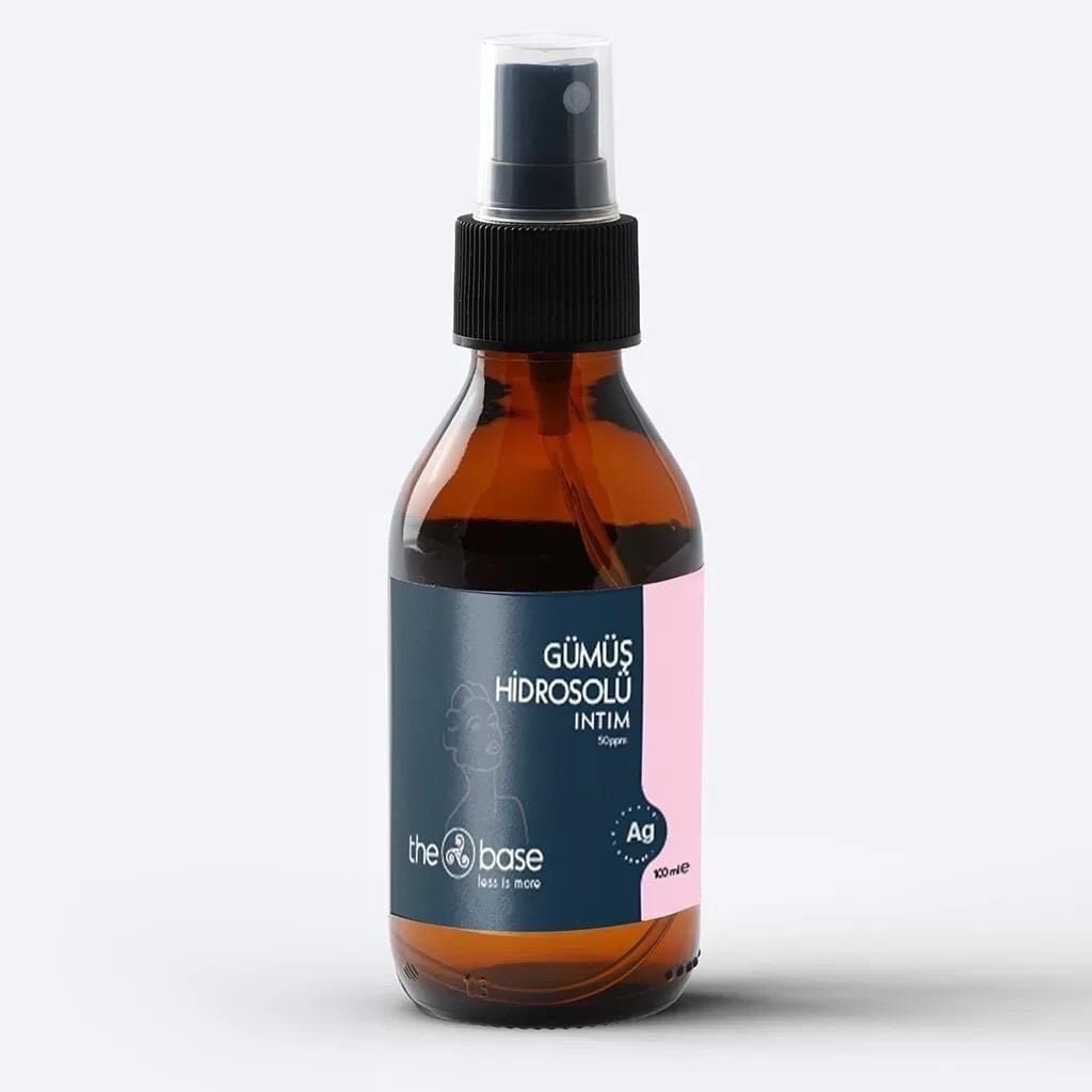 The Base Gümüş Hidrosolü Intim Kadın Hijyen Losyonu 100 ml Sprey
