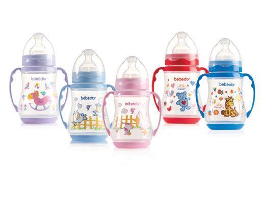 Bebedor Geniş Ağız Kulplu Biberon 250ML