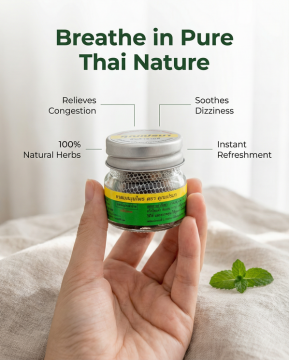 Khun Prema %100 Doğal Thailand Bitkisel İnhaler 8 gr