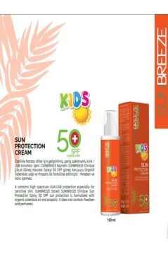 Sunbreeze Çocuk Güneş Kremi Spf50+ 100 ml