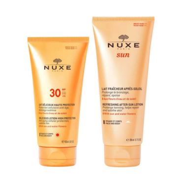 Nuxe Sun Delicious Lotion SPF30 150 ml + After Sun 200 ml HEDİYE