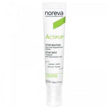 Noreva Actıpur Bouton Stop Spot Karma Yağlı Ciltlere Özel Lokal Bakım Kremi 10 ml