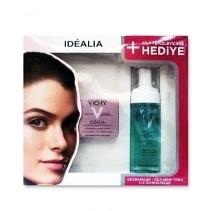 Vichy Idealia Normal ve Karma Ciltler İçin Kofre - Purete Thermale Temizleyici Köpük 150 ml Hediye