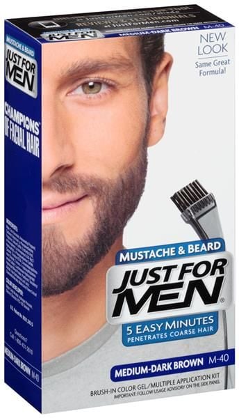 Just For Men Sakal Bıyık Boyası - Orta Koyu Kahve M-40