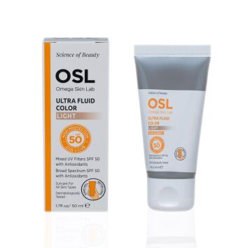 Osl - Omega Skin Lab Ultra Fluide Color Spf50+ Güneş Koruyucu Krem 50 ml - Light