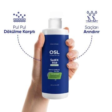 OSL- Omega Skin Lab SedEX Blue Kepeğe Karşı Etkili Bakım Şampuanı 200 ml
