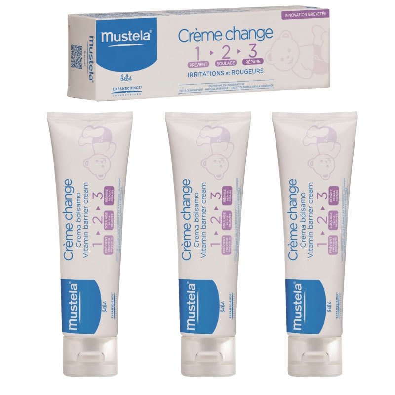 Mustela Vitamin Barrier  50 ml 3 lü Paket