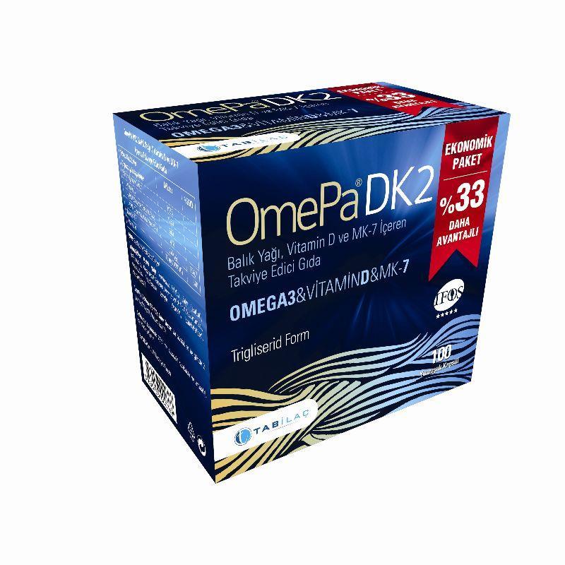 Omepa DK2 Balık Yağı 100 Kapsül Avantaj Paketi