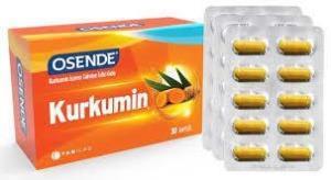 Osende Kurkumin 30 Yumuşak Kapsül