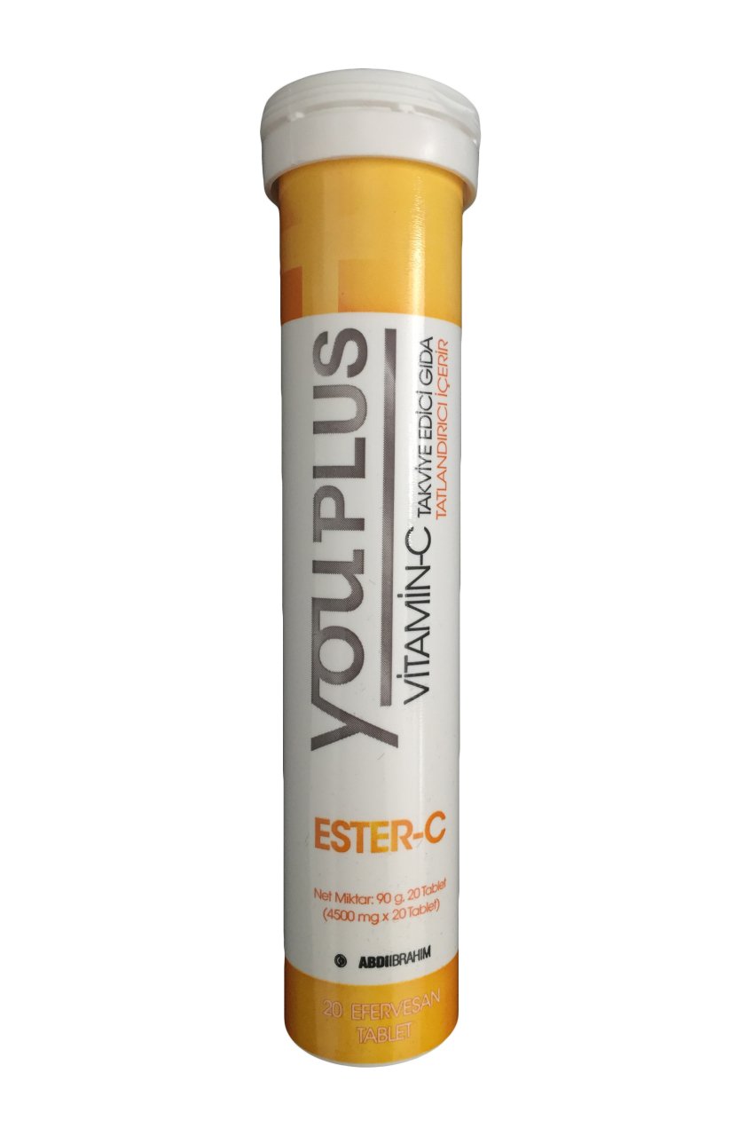 YouPlus Vitamin C 1000 mg 20 Efervesan. Tablet
