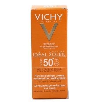 Vichy Ideal Soleil Velvety Cream Spf 50+ 50 ml Güneş Kremi