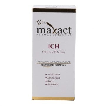 Maxact ICH Şampuan 250 Ml (Yeni Ambalaj)